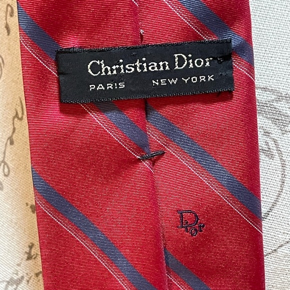 Christian Dior slim vintage tie - Picture 6 of 7